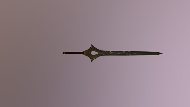 Lucina's Sword. 3D Model