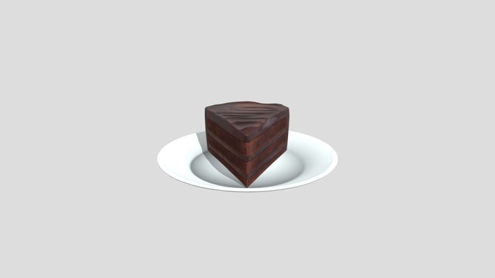 Chocolatecake 3D Model