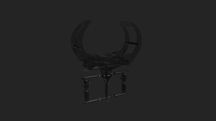 Коник лесозаготовительной машины 3D Model