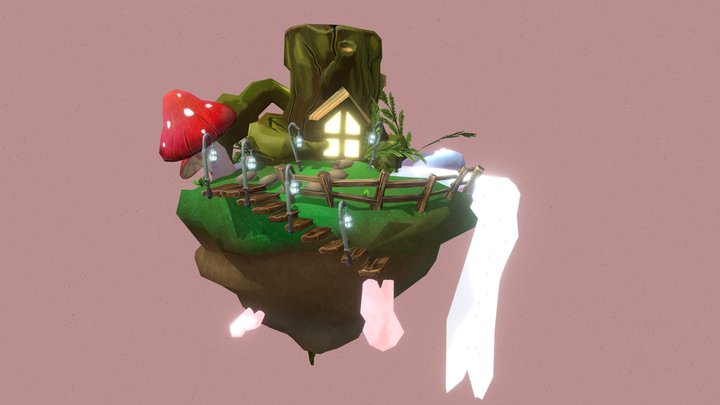 Kingdom of Light 3D Model