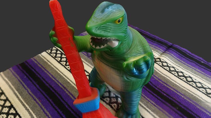 Gamera Vinyl Toy 3D Model