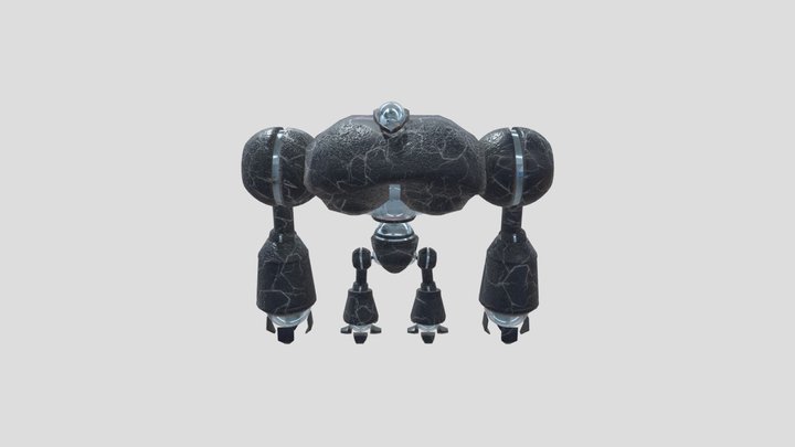Old Robot 3D Model