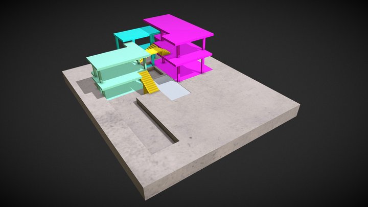 Soheili House-Structure 3D Model