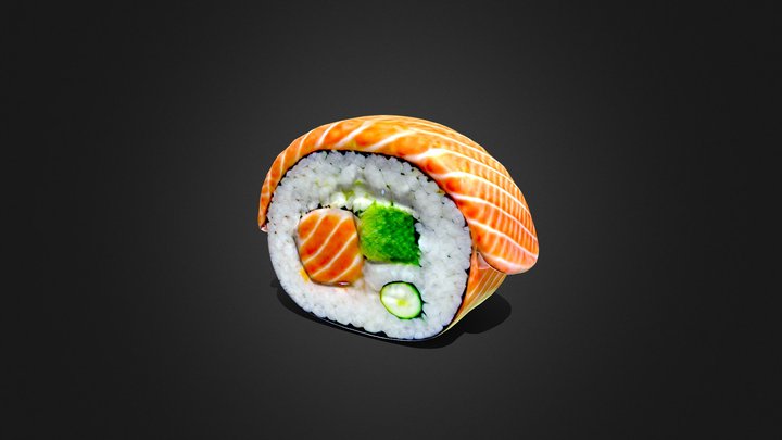 Sushi 3D Model