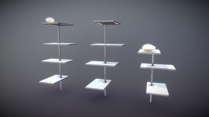 Vibia Suite Shelves 3D Model