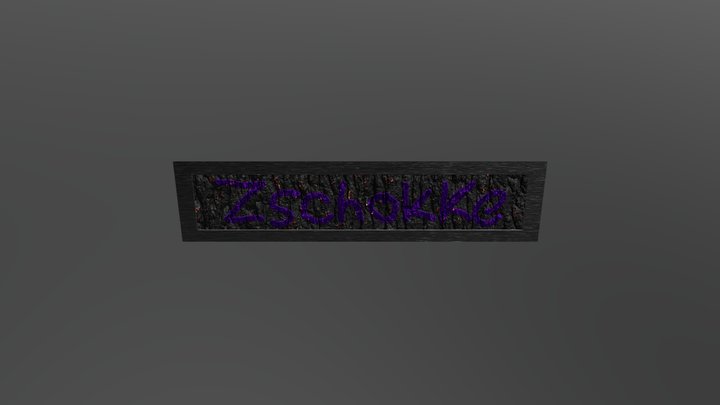 NamePlate 3D Model