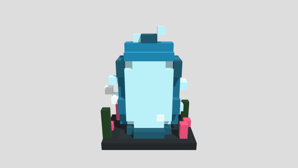 Bubble Portal - Voxel 32x32