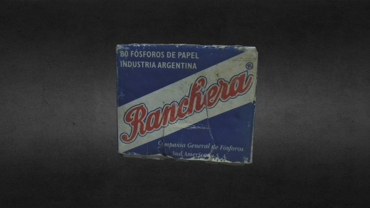 Caja de Fósforos 3D Model