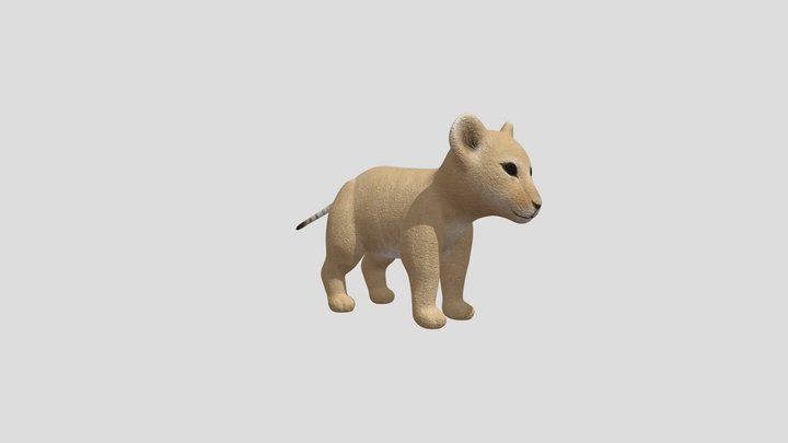 Lioncub 3D Model