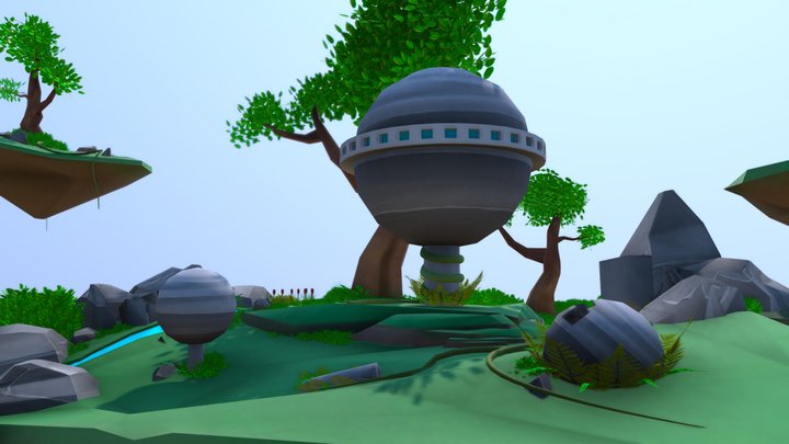 Nature 3D Model