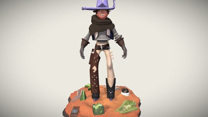 Cowboy 3D Model