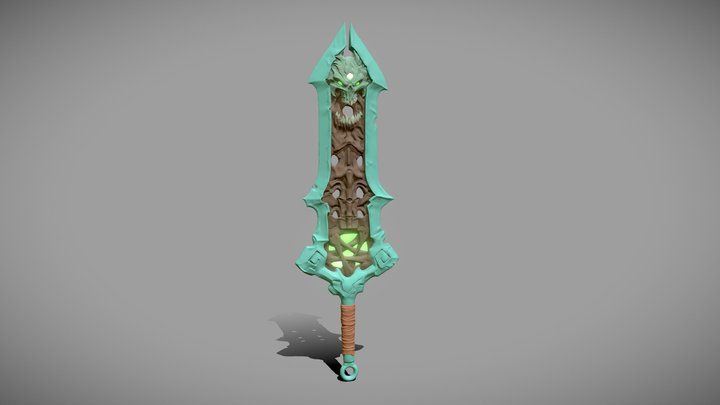 Morbid Sword 3D Model