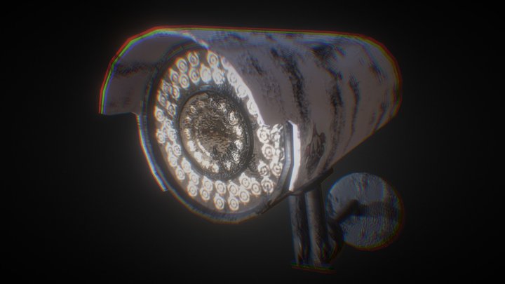 surveillance camera 3D Model
