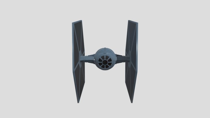 Tie Fighter 3D Model