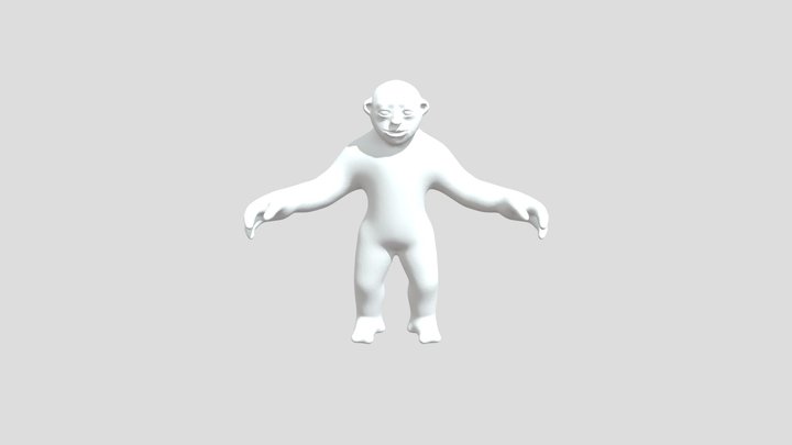 Rig Ready Troll 3D Model