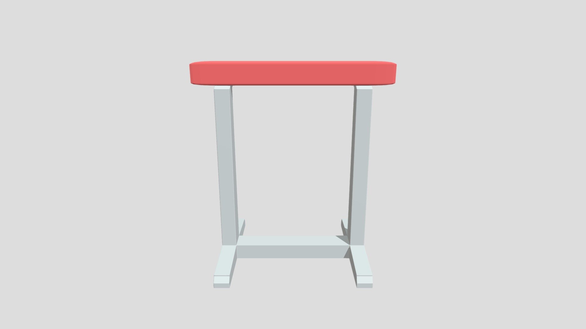 Hurdle, low poly