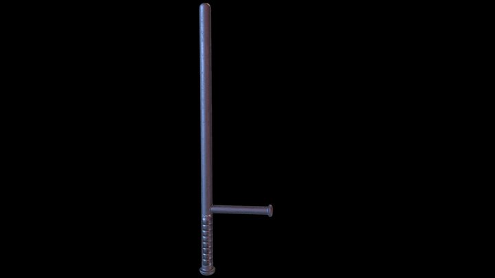 Police baton 3D Model