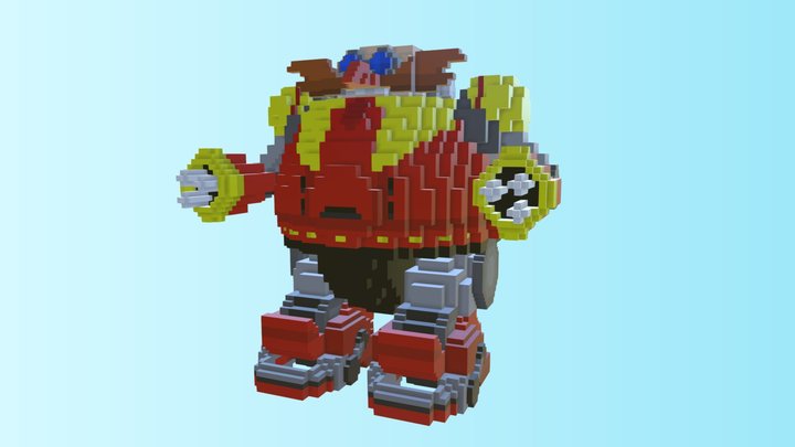 Death Egg Robot 3D Model
