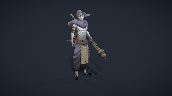 Hazes Son of wind 3D Model