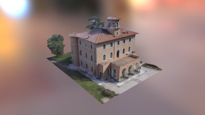 Villa padronale Montepulciano 3D Model