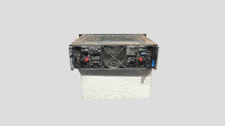 Audio_Amplifier 3D Model