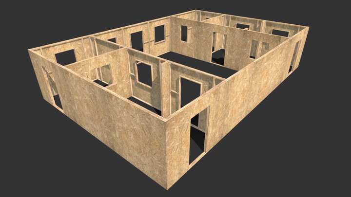 Pine And Ply Site 3 3D Model