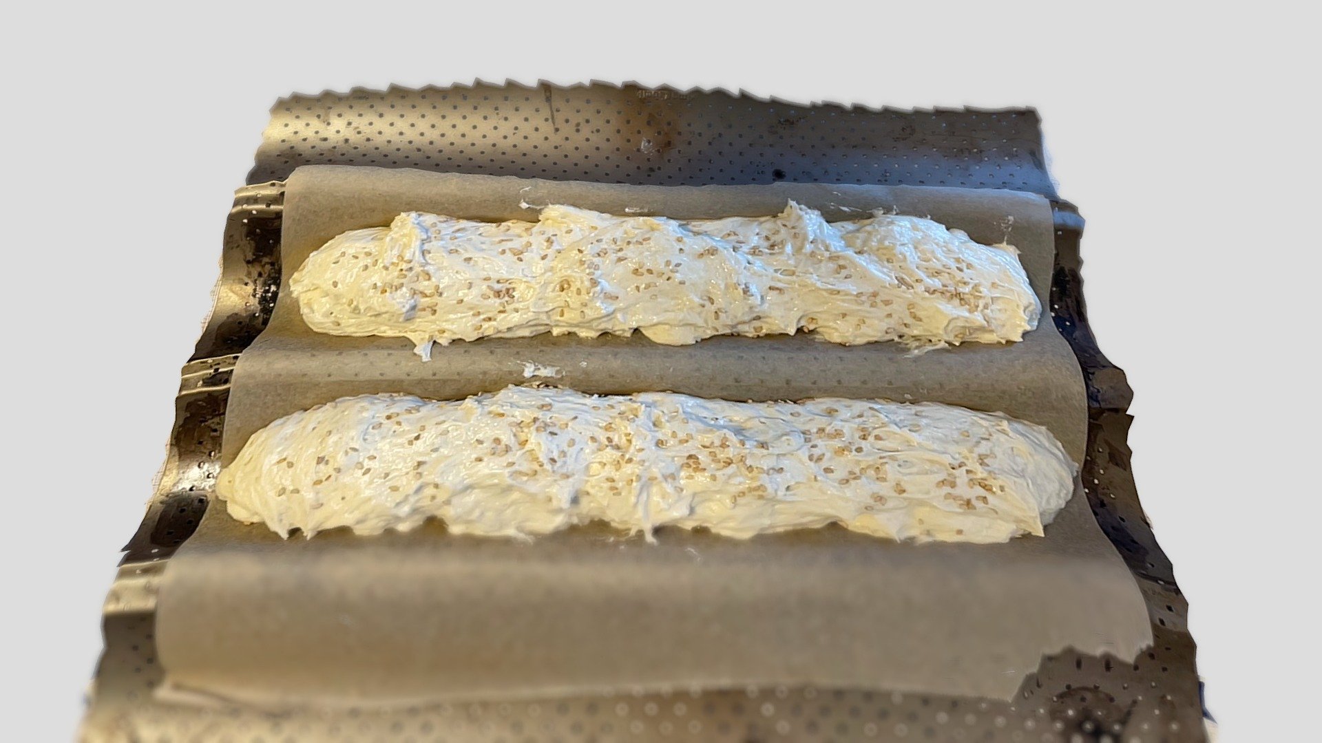 Day 12: baguette baking volumetric recipe