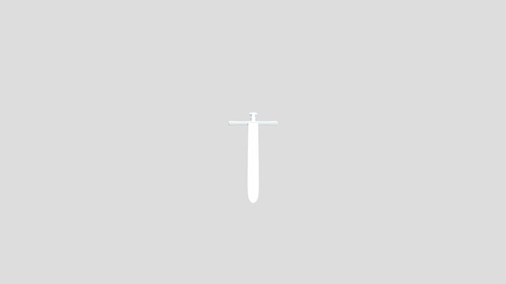 Sword Mesh 3D Model
