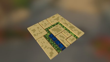 Tile Test 3D Model