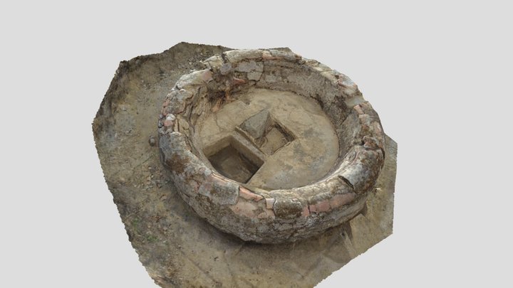 Fontaine archéologique 3D Model