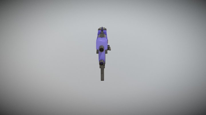 Sombra's Gun. 3D Model