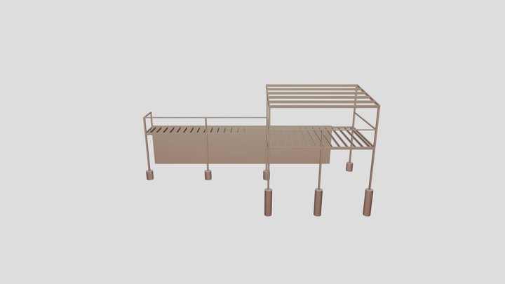 BOLTED DECK 3D Model