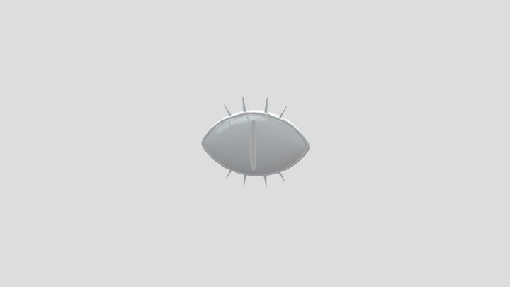 Pyramid Eye Icon 3D Model
