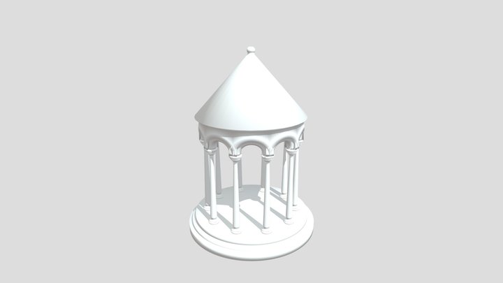 Garden Hut 3D Model