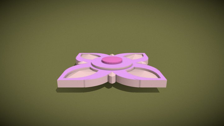 Thai Painting 3D Model