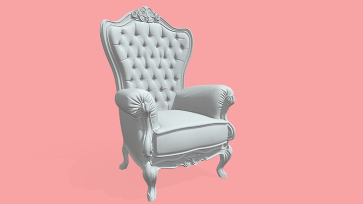 Modern Luxury Chair 3D Model – Free 3D Model STL