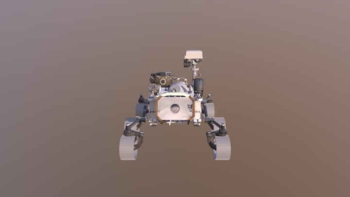 Mars 2020 3D Model
