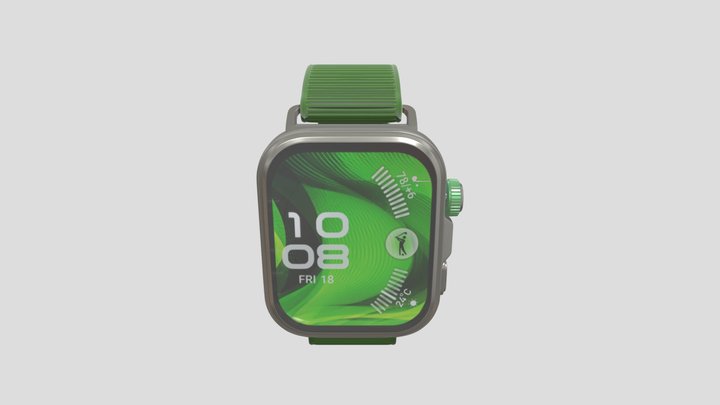 Huawei Watch 4 3D Model