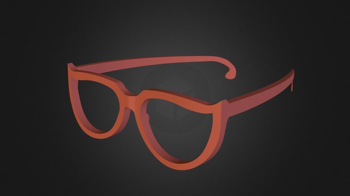 משקפיים 4 3D Model