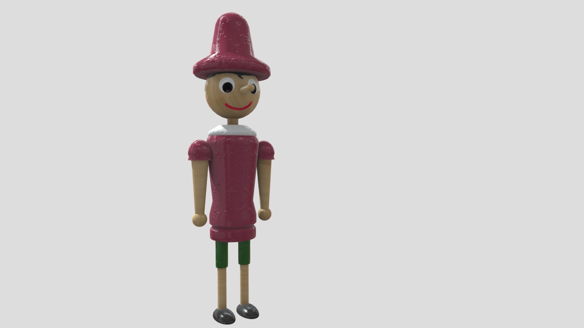 Pinocchio - 3D model by FizzpigYT [4027112] - Sketchfab