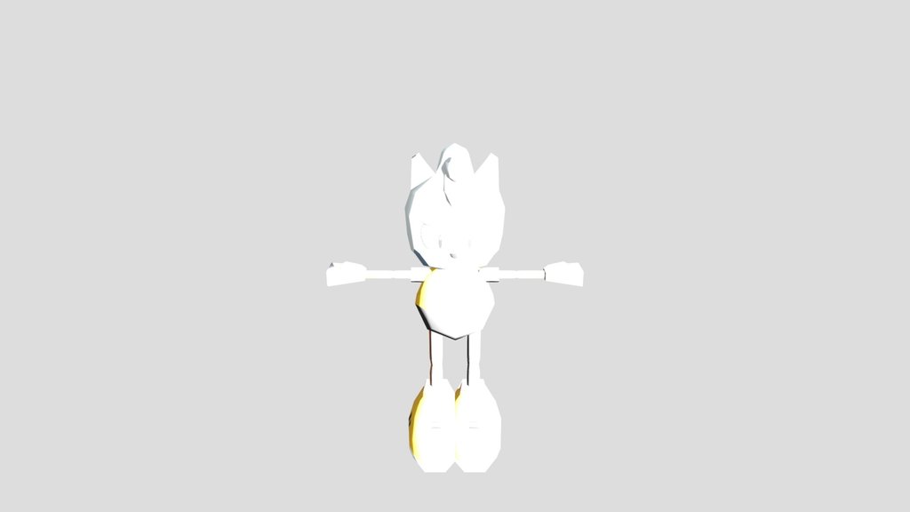 Tangle The Lemur (Low-poly)