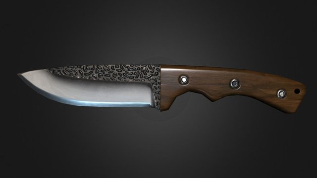 Knife 3D Model