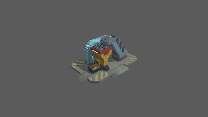 GoldMineLevel2 3D Model