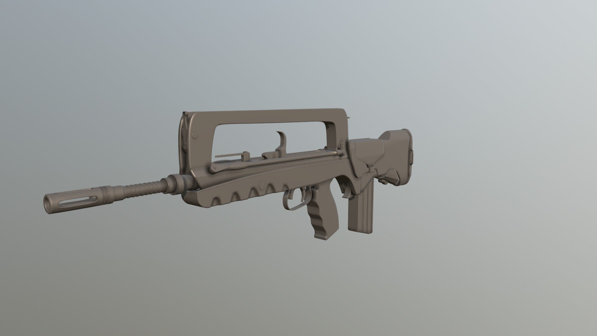 Famas 3D model by lwf [40287d7] Sketchfab