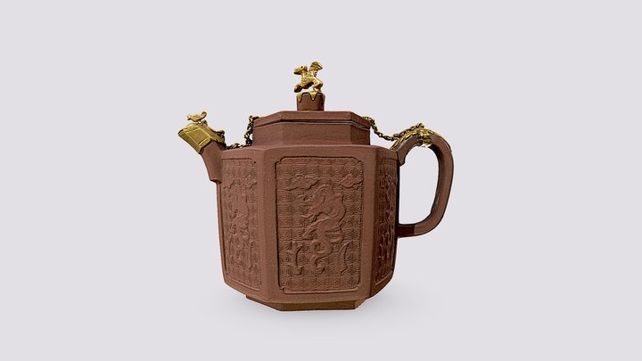 Teapot, ca.1700 3D Model