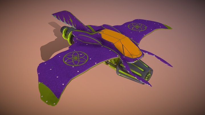 Stingray Jet - 2021 3D Model