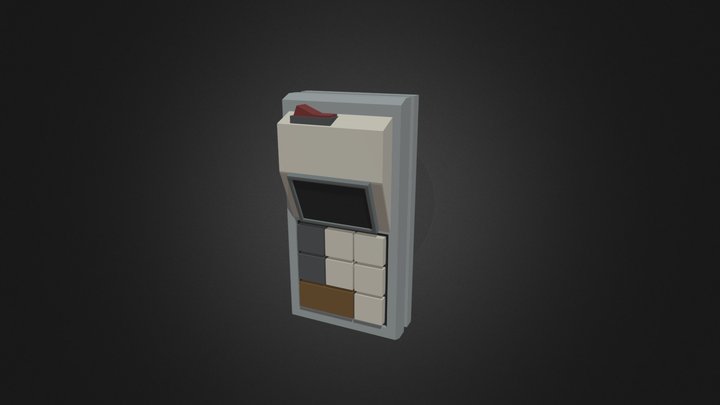 MCTF2 Construction PDA 3D Model