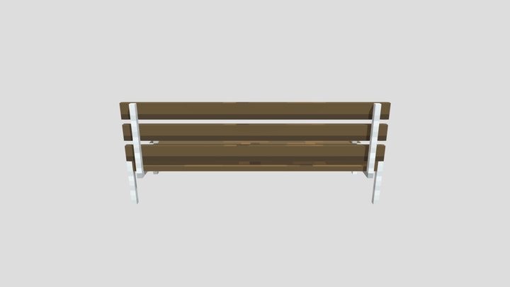 Лавка 3D Model