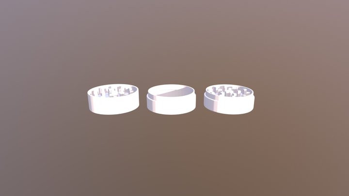 Weed Grinder 3D Model