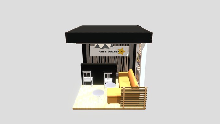 CAFE ANIMEH 3D Model